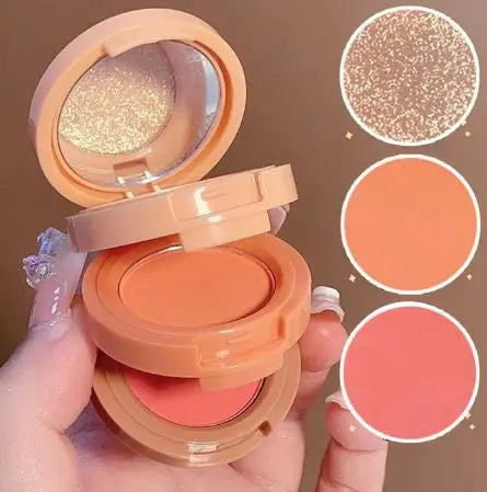 Palette de maquillage 3 en 1 pour ombres à paupières My Store