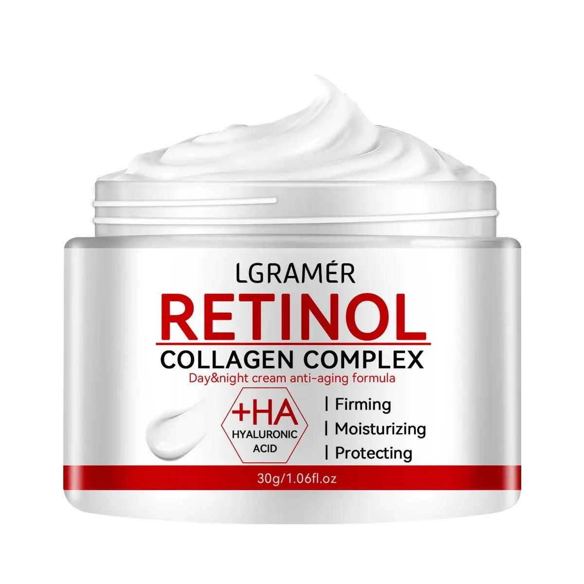 Crème Liftante au Rétinol & Collagène – Effet Jeunesse Instantané