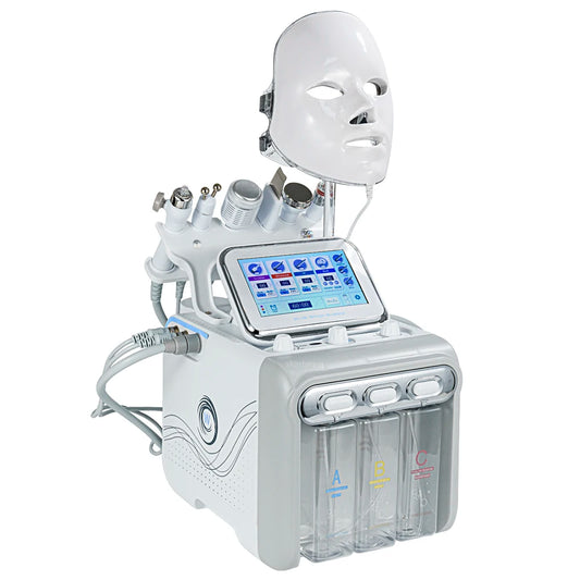 Masque de soins du visage à LED
