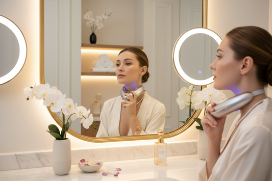 utilisation masseur du cou visage