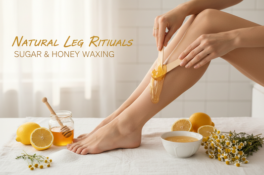 épilation naturelle des jambes