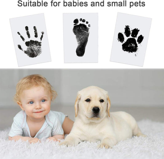 Baby Nabance Children's Footprint Kit - Clean Touch Footprint - Baby Handprint - Footprint - Child - Newborns Shower Gift - Baby Souvenir