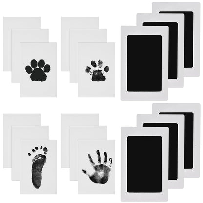Baby Nabance Children's Footprint Kit - Clean Touch Footprint - Baby Handprint - Footprint - Child - Newborns Shower Gift - Baby Souvenir