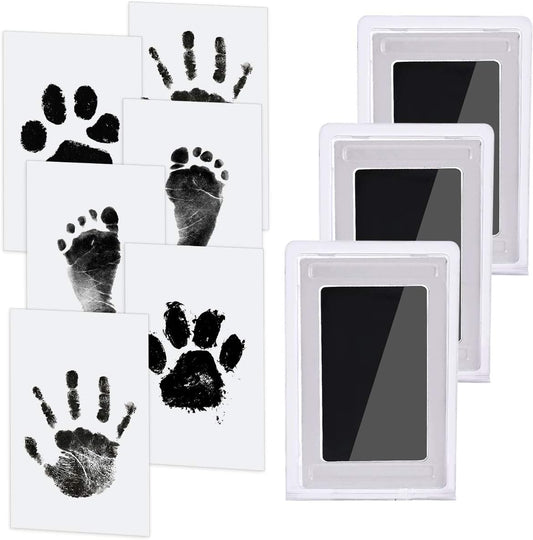 Baby Nabance Children's Footprint Kit - Clean Touch Footprint - Baby Handprint - Footprint - Child - Newborns Shower Gift - Baby Souvenir