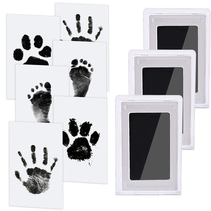 Baby Nabance Children's Footprint Kit - Clean Touch Footprint - Baby Handprint - Footprint - Child - Newborns Shower Gift - Baby Souvenir