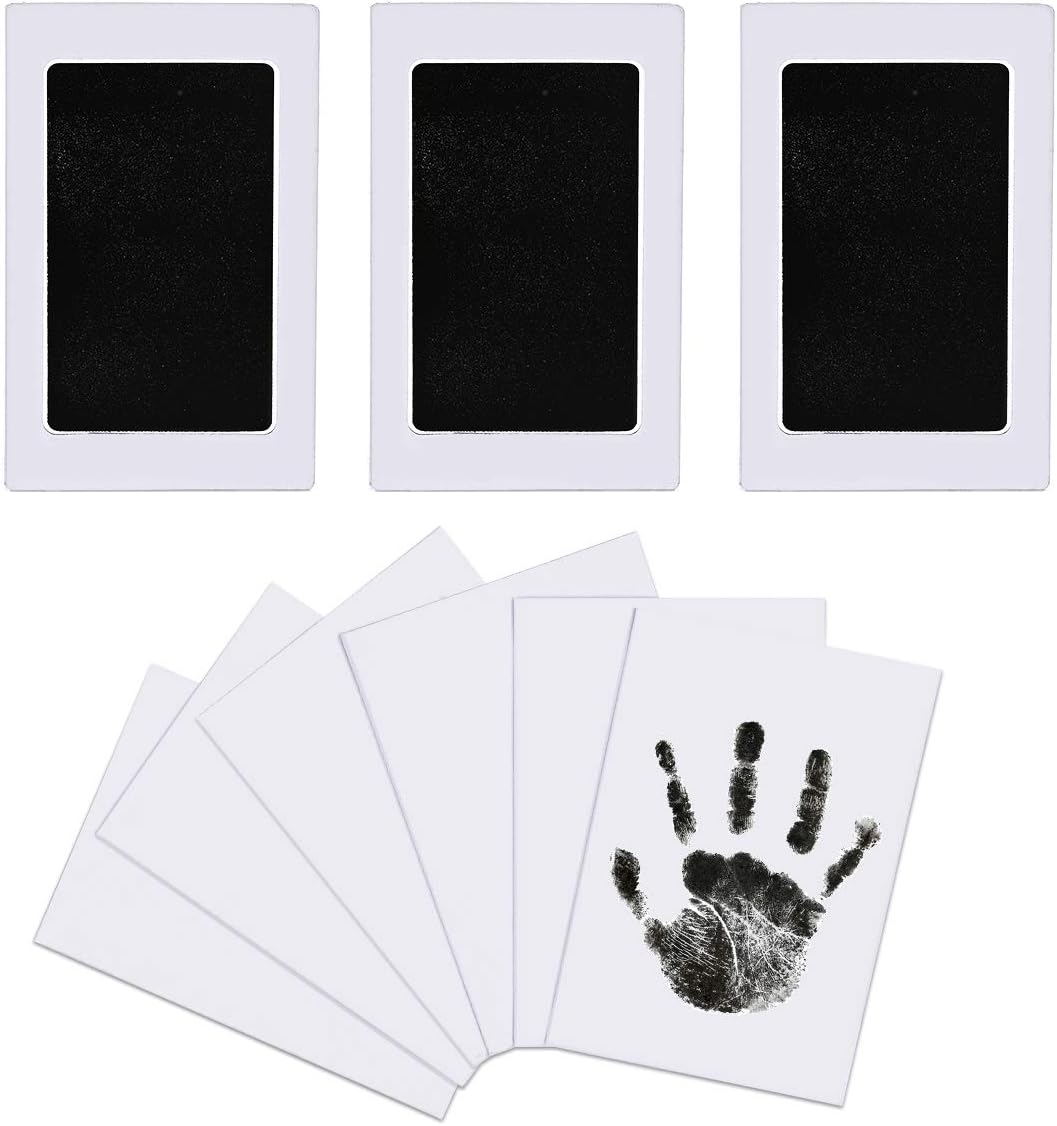 Baby Nabance Children's Footprint Kit - Clean Touch Footprint - Baby Handprint - Footprint - Child - Newborns Shower Gift - Baby Souvenir