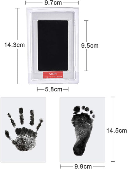 Baby Nabance Children's Footprint Kit - Clean Touch Footprint - Baby Handprint - Footprint - Child - Newborns Shower Gift - Baby Souvenir