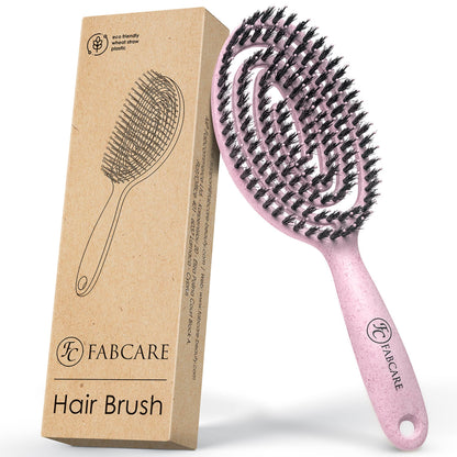 Brosse à cheveux Poils de sanglier 
