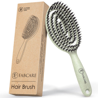 Brosse à cheveux Poils de sanglier 