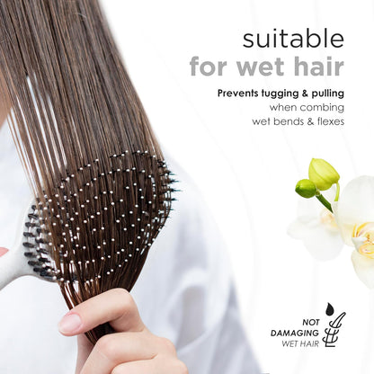 Brosse à cheveux Poils de sanglier 