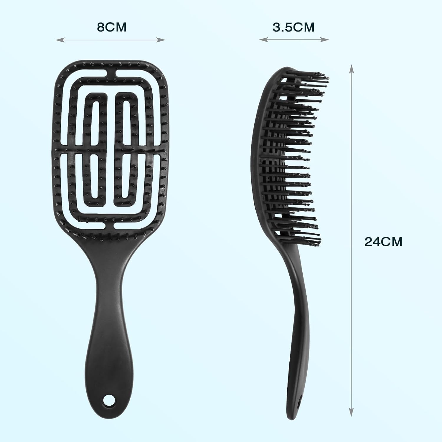 Brosse à cheveux démêlante 
