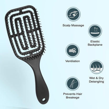Brosse à cheveux démêlante 