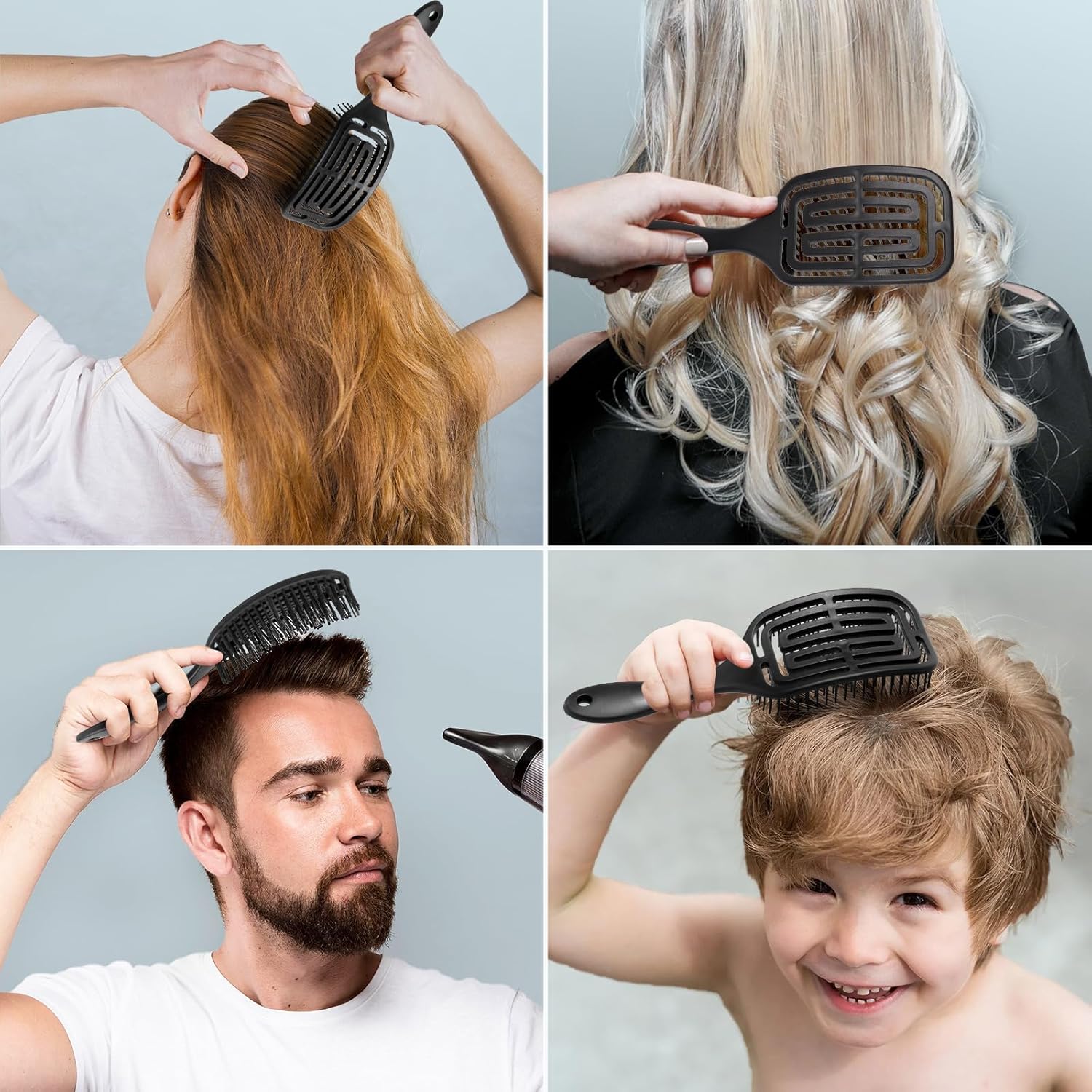 Brosse à cheveux démêlante