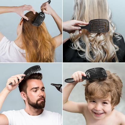 Brosse à cheveux démêlante