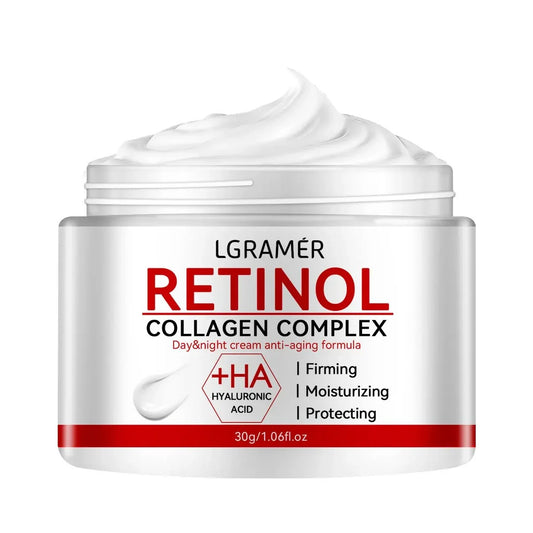 Crème Liftante au Rétinol & Collagène – Effet Jeunesse Instantané