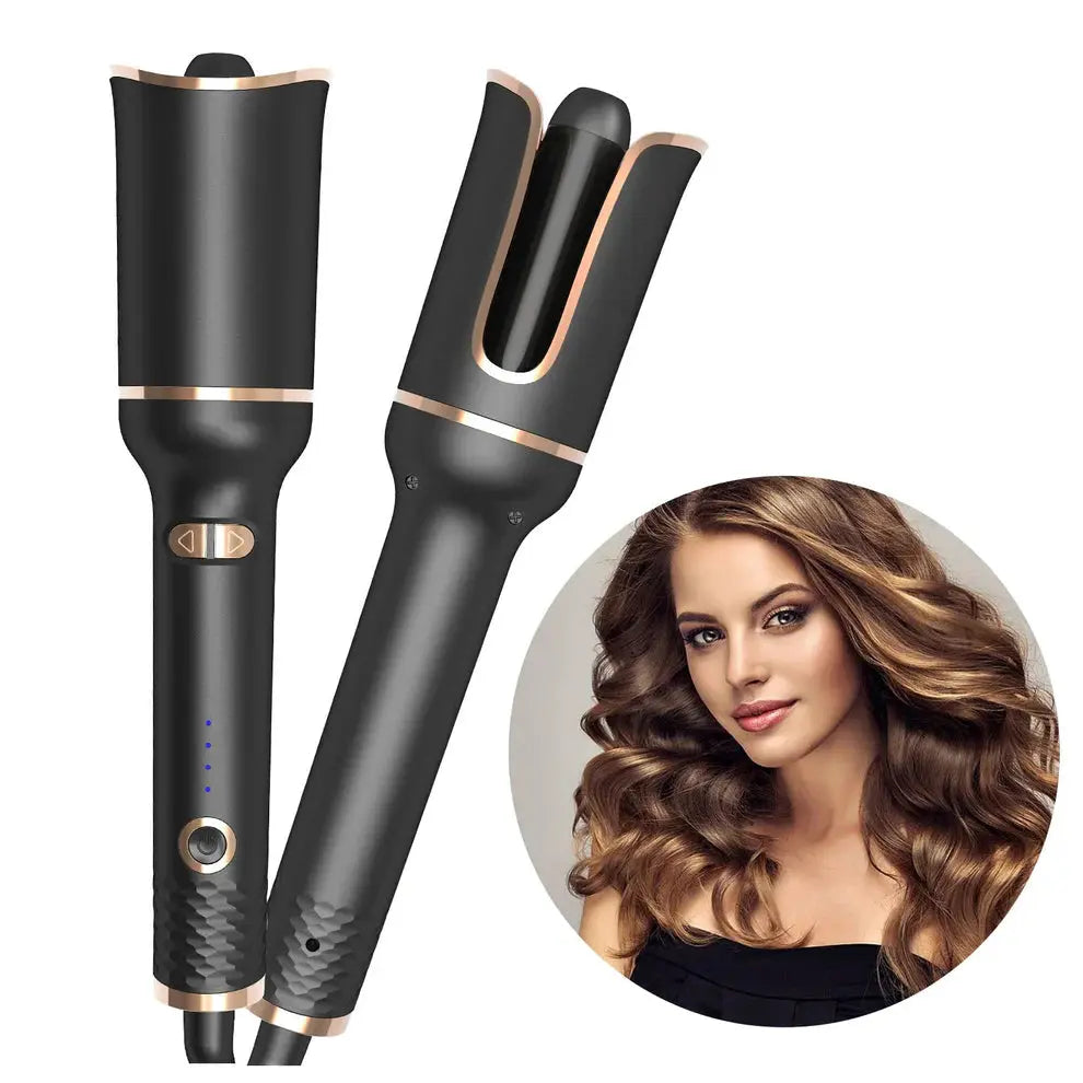 Fer à friser rotation automatique soin femme coiffure