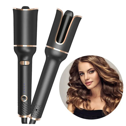 Fer à friser rotation automatique soin femme coiffure