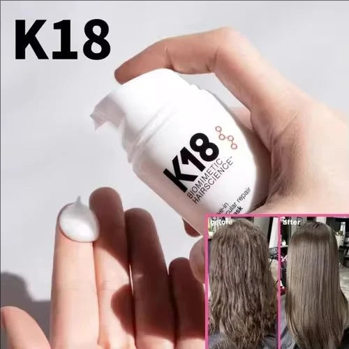Masque capillaire réparateur K18 Original sans rinçage pour cheveux abîmés