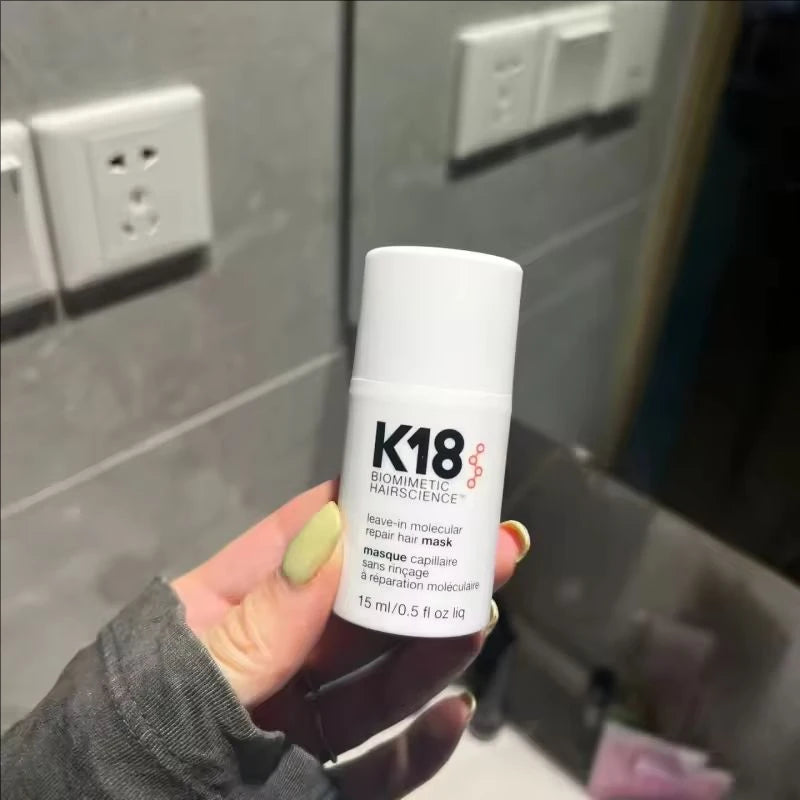 Masque capillaire réparateur K18 Original sans rinçage pour cheveux abîmés