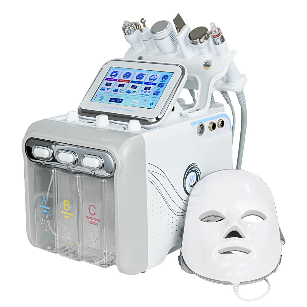 Masque de soins du visage à LED