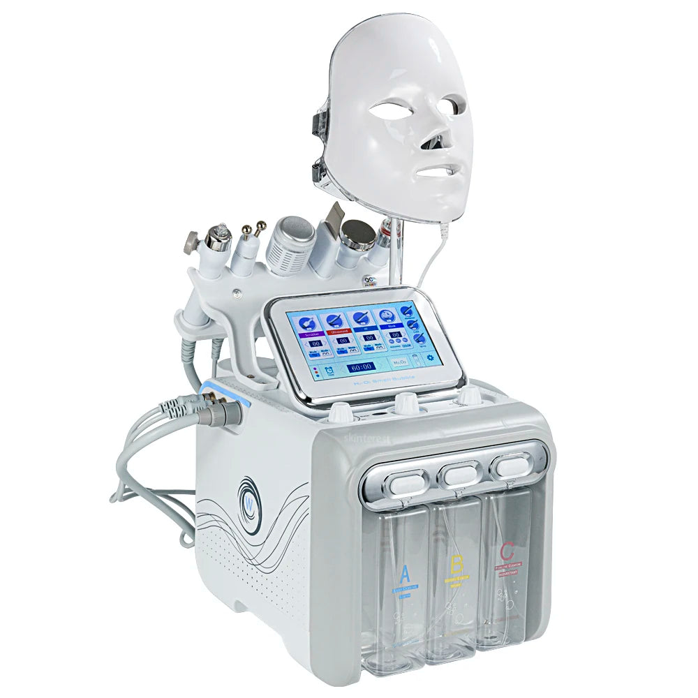 Masque de soins du visage à LED