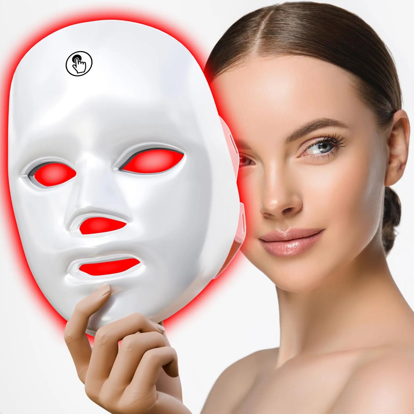 Masque de soins de la peau du visage LED 7-1 couleurs