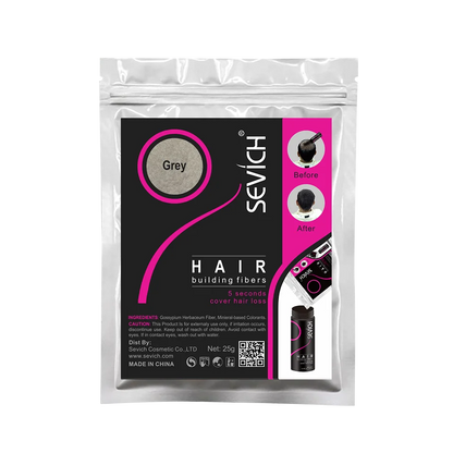 SEVICH 25g Fibres Capillaires Recharge – Solution Instantanée pour des Cheveux Plus Denses