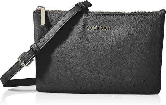 Calvin Klein Ck Must Ew Women's Shoulder Bag Small, Black (Ck Black), One Size