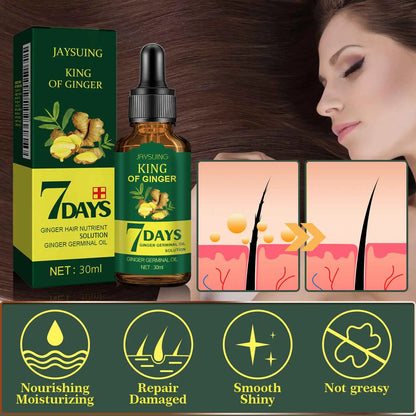 Huile Essentielle de Soin Capillaire au Gingembre – Nourrissez Votre Routine de Soin des cheveux
