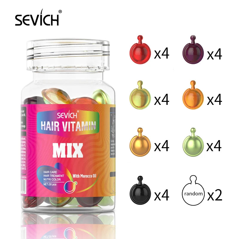 capsules vitamines cheveux