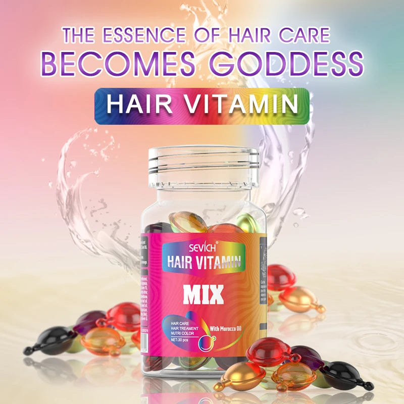 huile de soin cheveux en capsules