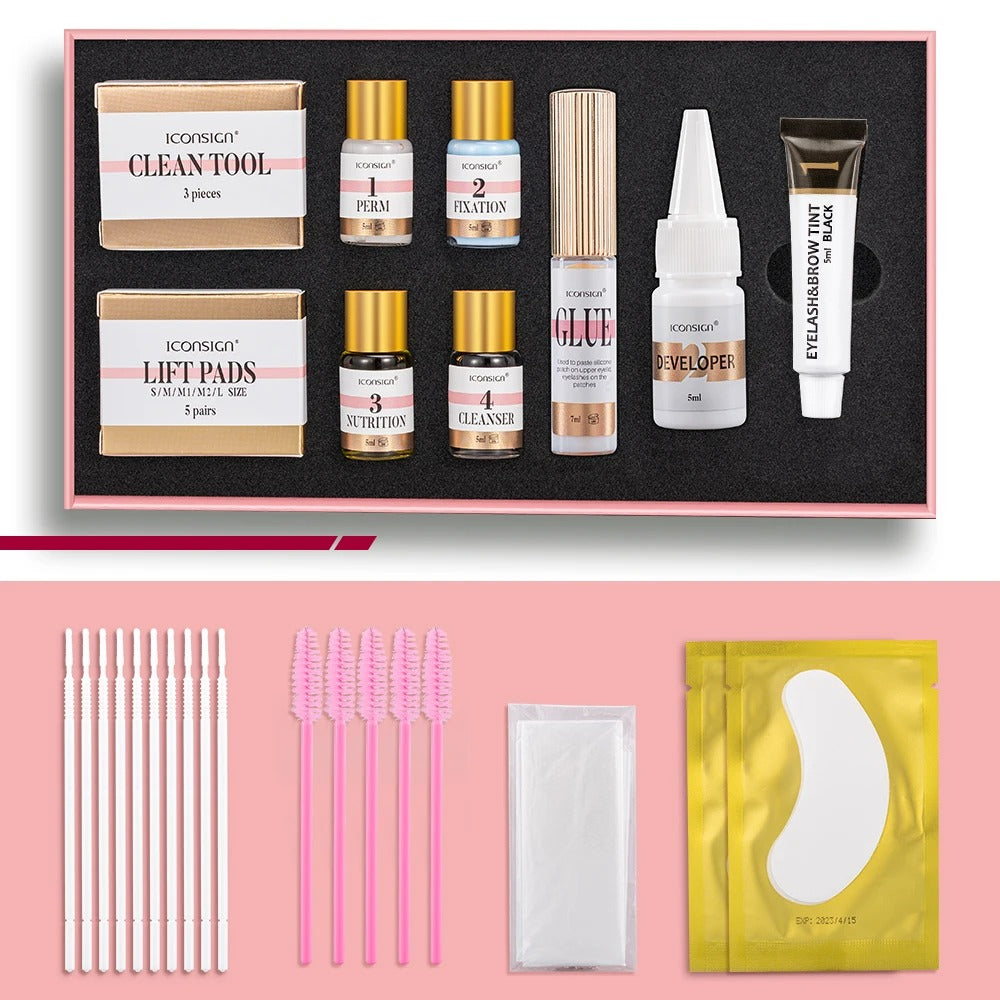 Teinte de cils professionnel